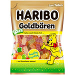 Haribo Goldbären sauer - gezuckerte, saure Fruchtgummi Goldbären mit fruchtigen Varianten, 175g