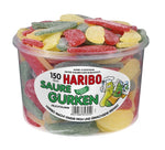 Haribo Saure Gurken - Fruchtgummi, 150 Stück