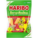 Haribo Super Gurken - leicht saures, gezuckertes Fruchtgummi veggie, diverse Fruchtvarianten, 175g MHD 01/25