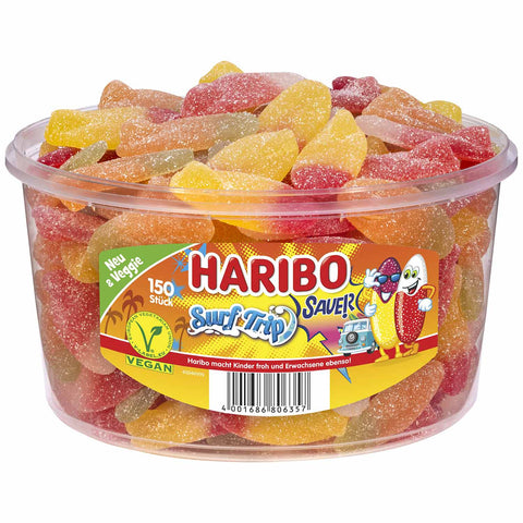 Haribo Surf Trip fruit gums 150 pieces