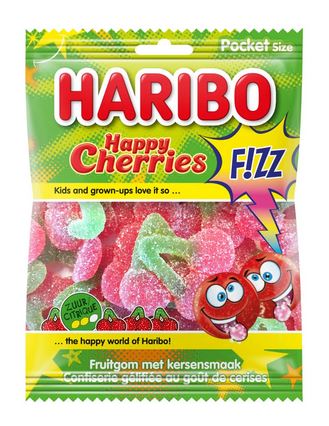 Haribo Happy Cherries FIZZ, 70g