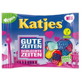 Katjes various varieties - fruit gums - vegan, vegetarian - fruit gums with foam sugar or licorice in fruity flavors - 175g