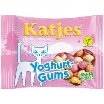 Katjes various varieties - fruit gums - vegan, vegetarian - fruit gums with foam sugar or licorice in fruity flavors - 175g