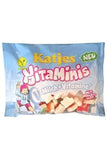 Katjes VitaMinis - various types of fruit gum and yoghurt gum, small vegetarian fruits 175g