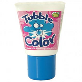 Lutti Tubble Gum - chewing-gum en tube compressible, diverses variétés fruitées, 35g