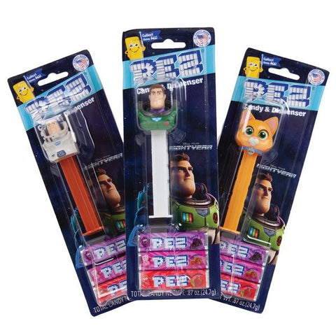 PEZ Dépensier Buzz l'Éclair et Sox ToyStory