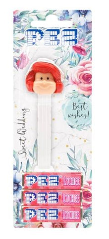 Pez dispenser bride - hair color red (wedding)