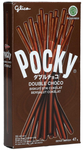 Pocky Double Chocolate - biscuit dough with chocolate, 47g