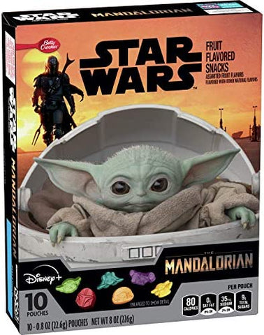 Star Wars Mandalorian Fruit Snacks Fruchtgummi, 226 gr. MHD 7/23