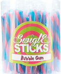 Swigle Sticks Lollies 50 pieces of various varieties, 10g each