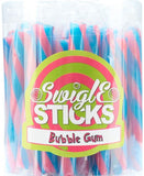 Swigle Sticks Lollies 50 morceaux de différentes variétés, 10 g chacun