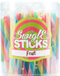 Swigle Sticks Lollies 50 pezzi di varie varietà, 10g ciascuno