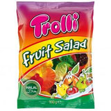 Trolli Peach Rings, Classic Bears, Salade de fruits, Gommes aux fruits - diverses variétés Halal, 100g
