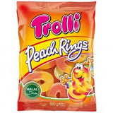 Trolli Peach Rings, Classic Bears, Salade de fruits, Gommes aux fruits - diverses variétés Halal, 100g